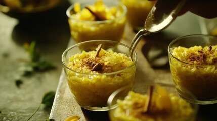 Golden Rice Pudding: A Culinary Delight