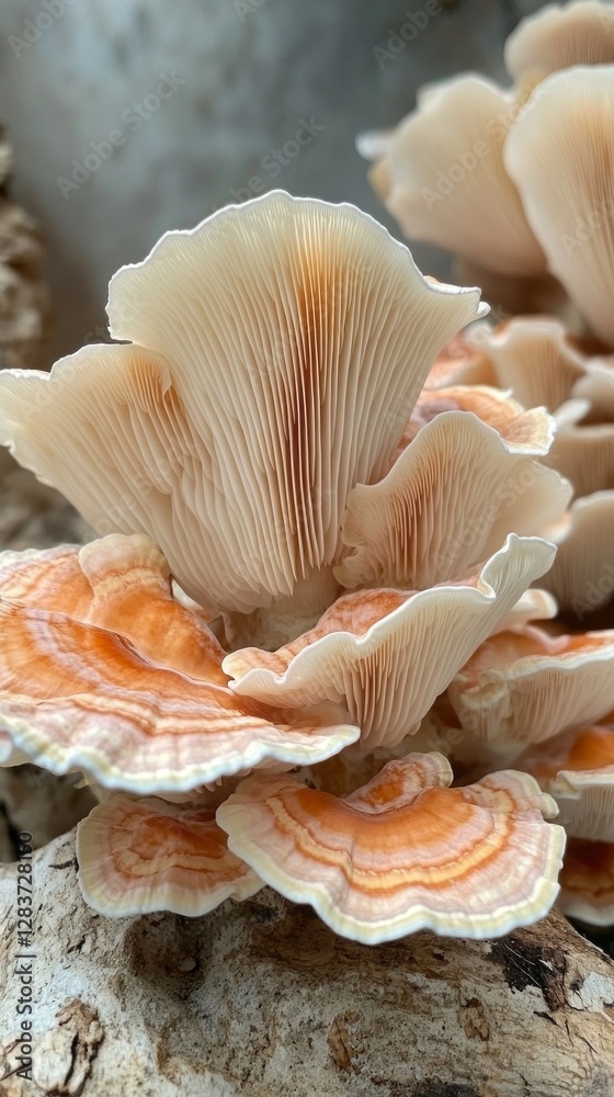 Poster intricate coral structures showcase their vivid hues and delicate textures, thriving in the warm, su