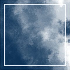 Dark Watercolor Paint Splatters Background