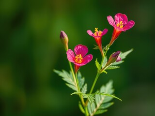 Obraz premium Oenothera deltoides subsp piperi: A Flower in the Desert