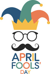 April Fools' Day Vector Design