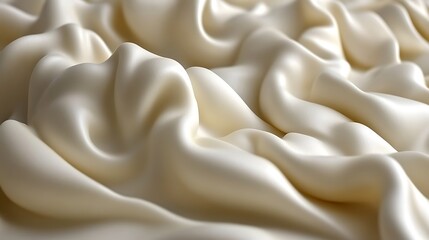 Obraz premium Frosted White Astilbe Flowers in a Winter Landscape