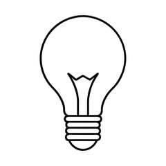 Obraz premium light bulb vector illustration