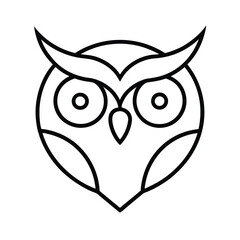 owl with heart
