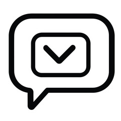 A simple illustration of a document with lines representing text.