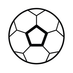 Fototapeta premium soccer ball isolated on white
