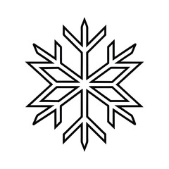snowflake vector illustration