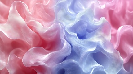 Obraz premium Pink Nebula with Starry Background