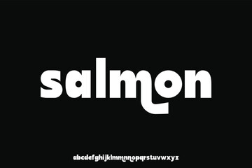 Display alphabet font vector design suitable for headline, poster, logo, magazine and many more