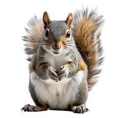 Obraz premium Squirrel isolated on transparent background