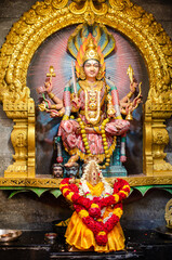 golden buddha statue