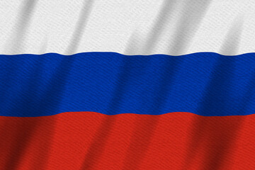 Russia flag background