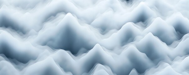 The texture features a cloudy fogged appearance reminiscent of misty mountains providing a soft ethereal backdrop