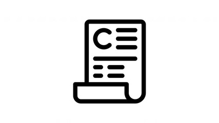 authorship animated icon