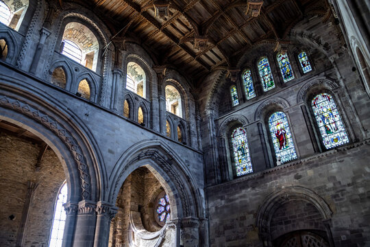 St David's Cathedral In Pembrokeshire, Wales, United Kingdom