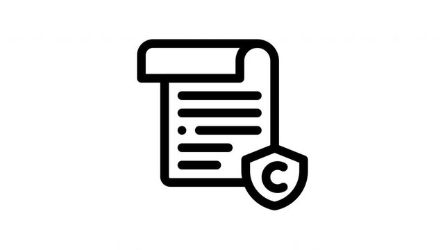 copywriting animated icon