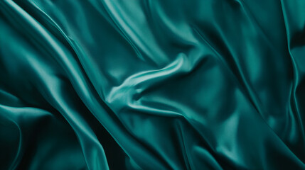 Fototapeta premium green satin background