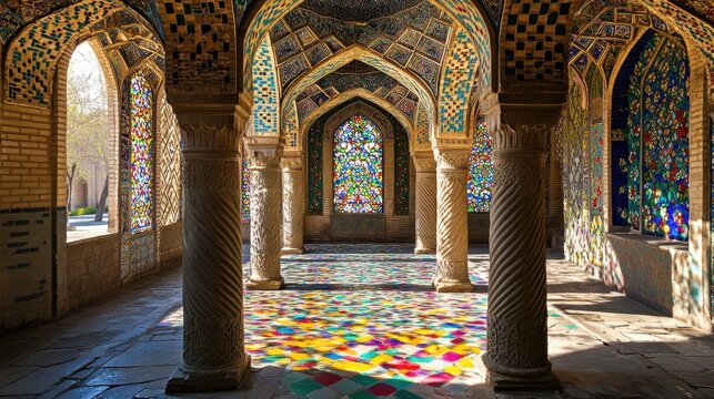 Eram Garden: A Blossoming Rose Paradise in Shiraz, Iran - A Gem of Persian Landscape in the Heart of the Middle East