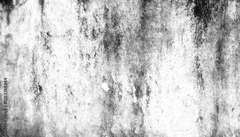 Poster grunge black and white textured abstract wall background with distressed effect, perfect for overlay