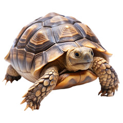 Fototapeta premium Tortoise isolated on transparent background