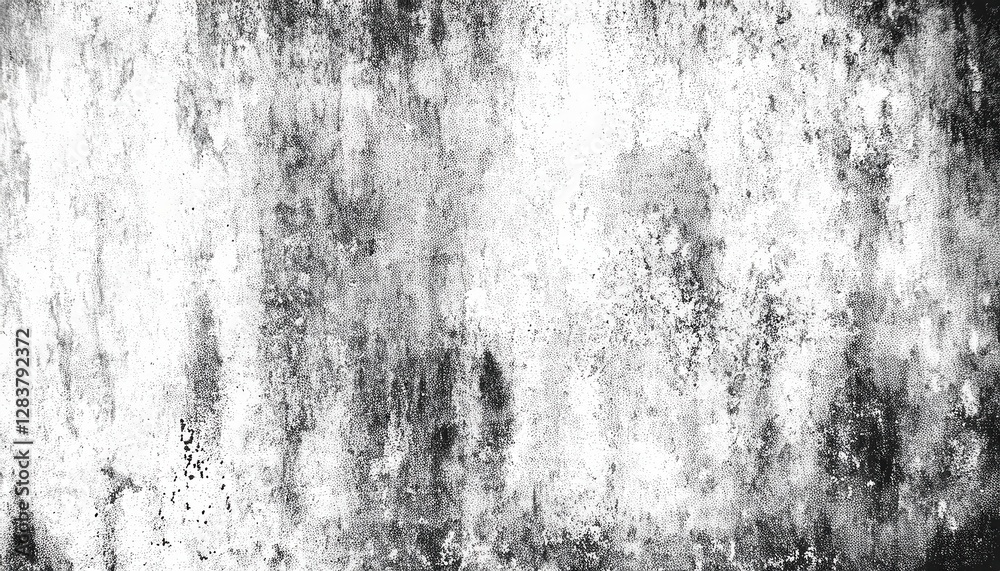 Poster grunge black and white textured abstract wall background with distressed effect, perfect for overlay