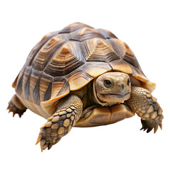 Obraz premium Tortoise isolated on transparent background