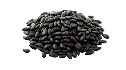 coffee beans on white background