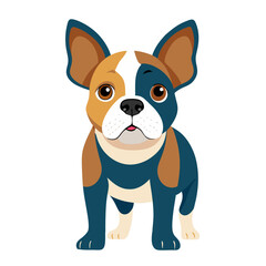French Bulldog Illustration

