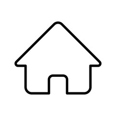 home icon color editable on white background