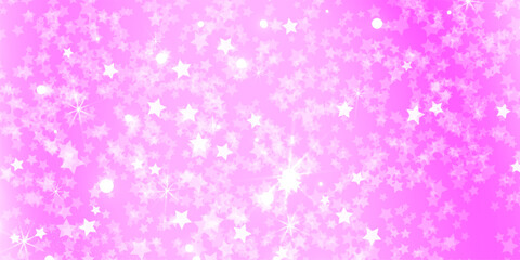 Abstract colorful pink rainbow background. Vector editable smooth banner template.