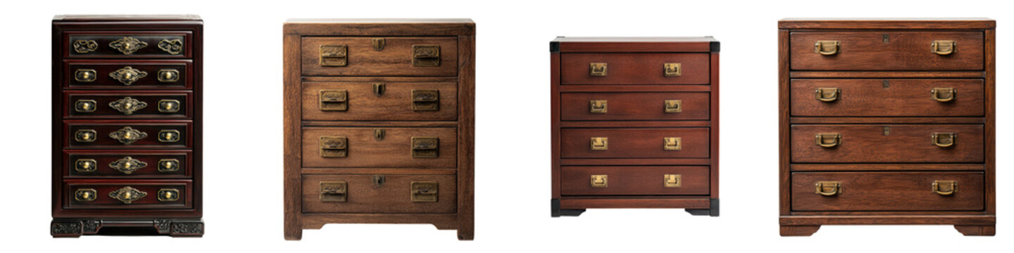 Ornate Wooden Antique Chests of Drawers for Elegant Home Interior Furniture Decor   Vintage Crafted Wooden Dressers Sideboards Buffets and Cabinets for Classic Rustic and Traditional Interior Design