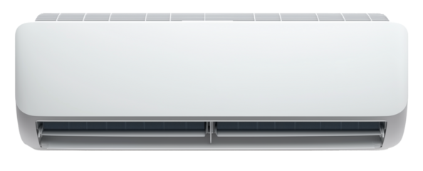 Modern air condition on isolated transparent background 