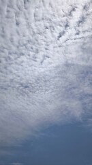 Summer blue sky cloud gradient light white background. Gloomy vivid cyan landscape in environment day horizon skyline view spring wind