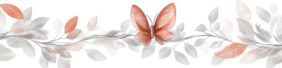 Stock vector art of caterpillar to butterfly journey in silver and rosewood with spring leaf silhouettes41KMhPfJI6iTBEEVCfpJsZlR2Angw8NavEzPGTaT0aTy0Vb4aPdqJZ8iy1M6h50ixVI7i7qH3MQ0