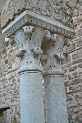 Obraz premium Palermo, il chiostro della Chiesa di San Giovanni degli Eremiti - Sicilia
