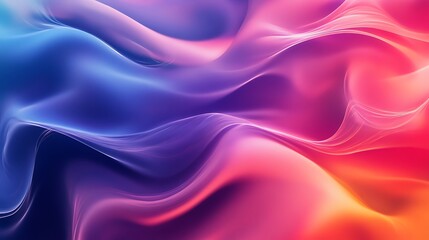 Fototapeta premium Vibrant abstract background of colorful flowing artistic smoke effects