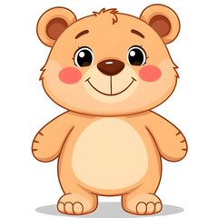 Fototapeta premium cartoon teddy bear
