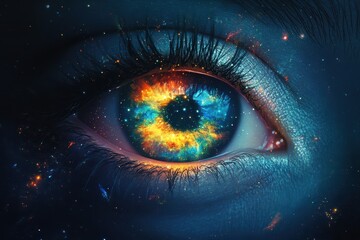 Cosmic Eye Nebula Galaxy Mystery Wonder