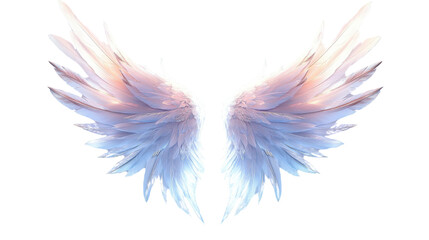 vector illustration of an angel