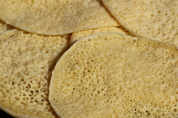 Moroccan Pancake Known as Baghrir or Beghrir