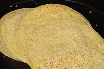 Moroccan Pancake Known as Baghrir or Beghrir