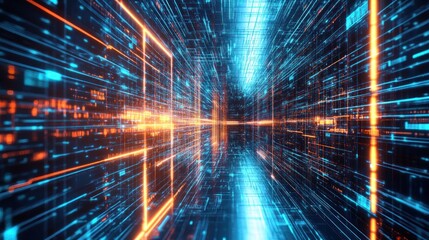 Digital Corridor: A Journey Through Cyberspace