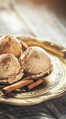 Aromatic Cinnamon Ice Cream: A Cozy Winter Delight
