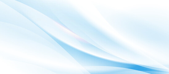 Elegant Light Blue Abstract Wave Background