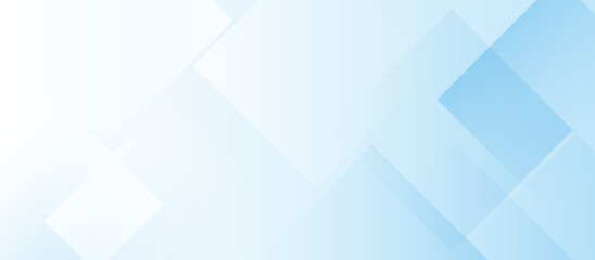 Minimal Light Blue Geometric Abstract Background