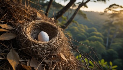 bird nest, nest, nest egg, bird house, animal house, nesting, bird nest, eggs in nest, eggs in bird nest, bird nest on tree, bird nest on branch, bird nest in forest