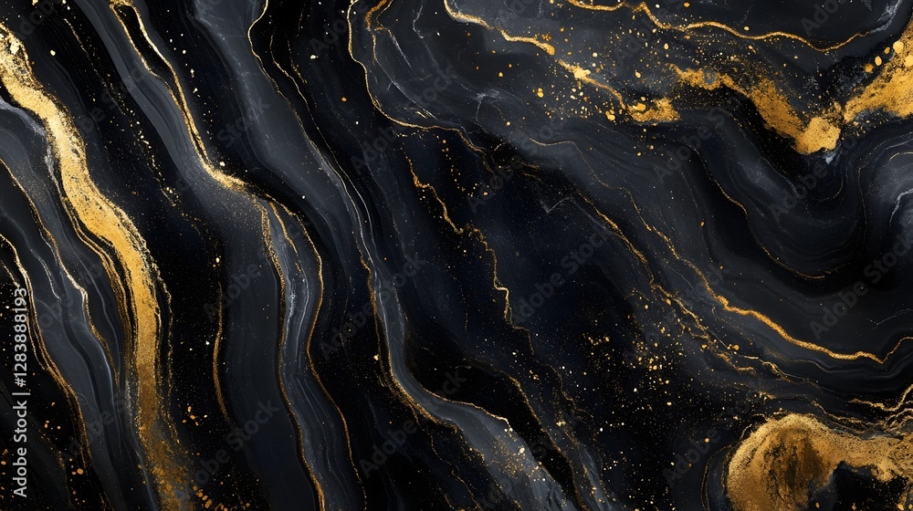 Leinwandbilder enchanting and mesmerizing abstract background featuring a striking blend of dark moody tones and sh