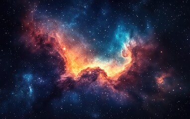 Fototapeta premium abstract space background