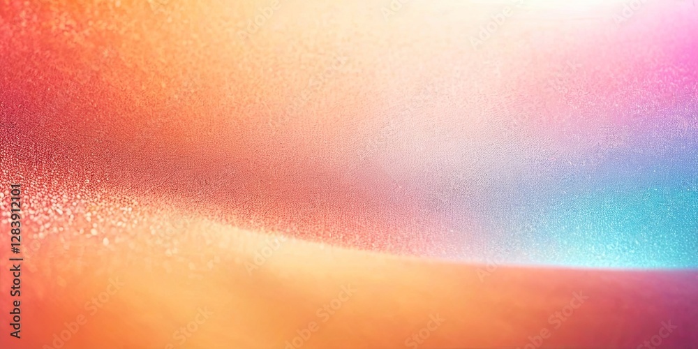 Poster a colorful background with a yellow and orange color