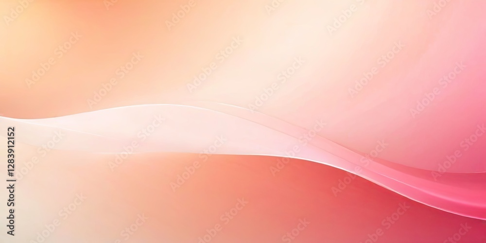 Poster a pink background with a wave